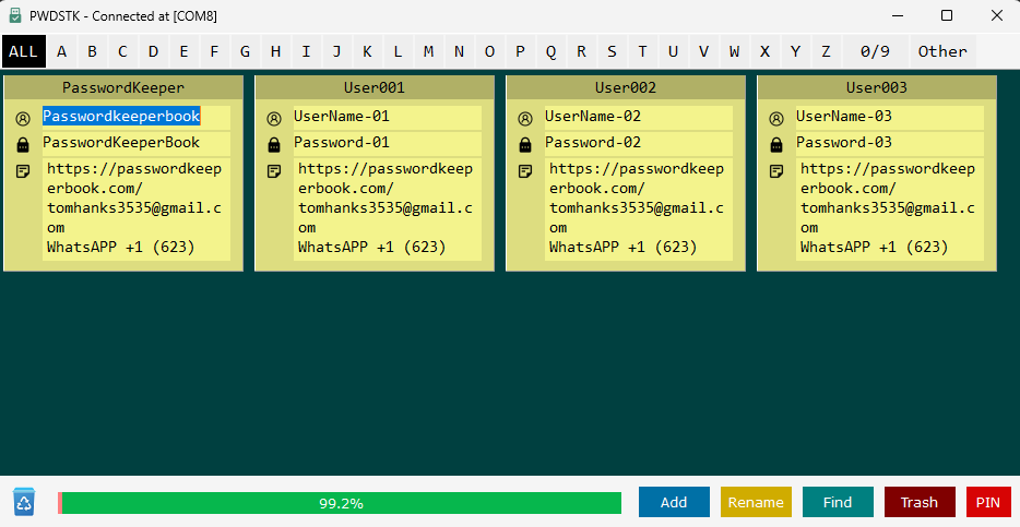 Device management interface